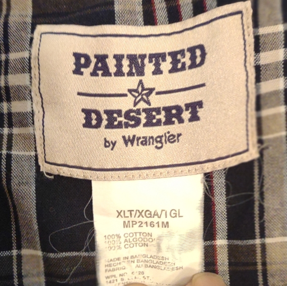 Men's Painted Desert Western LS Shirt - Picture 7 of 7